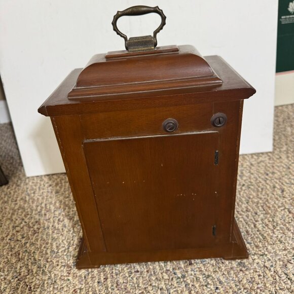 Vintage 1978 Jerome C. Ore Seth Thomas  Clock  Brass Movement & Roman Numerals - Picture 6 of 10